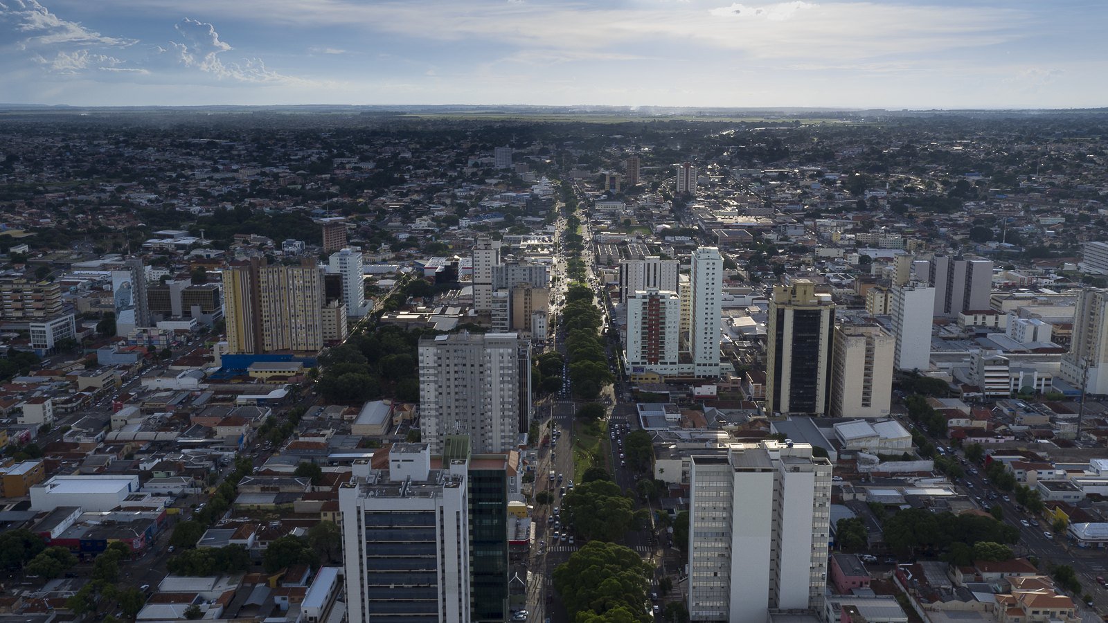 Vista aérea da Avenida Mato Grosso, em Campo Grande (MS), cidade da vara onde tramita o pedido; foto ilustrativa. Foto: Flavio Andre/MTur, Wikimedia Commons, Attribution, recortada